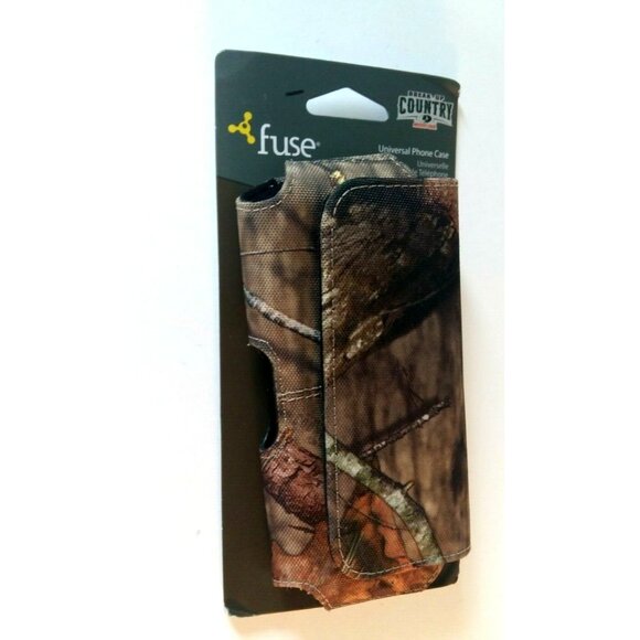 New 2 Mossy Oak Universal Phone Case Holder with Clip Break Up Country Camo Fuse - Picture 7 of 11
